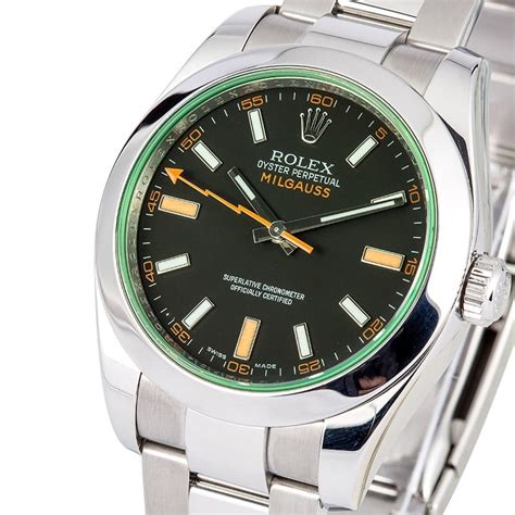 rolex milgauss black price